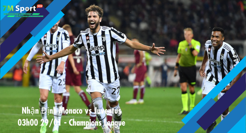 Đội hình dự kiến trước trận Monaco vs Juventus
